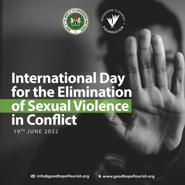 International Day For The Elimination Of Sexual Violence In Conflict, 2022