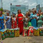 The First Lady of Nigeria, HE Oluremi Tinubu distributes palliatives to 500 widows at the 2023 August Meeting in Imo State