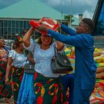 The First Lady of Nigeria, HE Oluremi Tinubu distributes palliatives to 500 widows at the 2023 August Meeting in Imo State