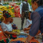 The First Lady of Nigeria, HE Oluremi Tinubu distributes palliatives to 500 widows at the 2023 August Meeting in Imo State