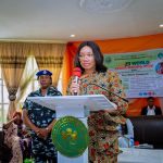 Imo State First Lady, HE Chioma Uzodimma at the official flag-off of the World Breast Feeding Week 2023