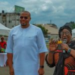 The First Lady of Nigeria, HE Oluremi Tinubu distributes palliatives to 500 widows at the 2023 August Meeting in Imo State