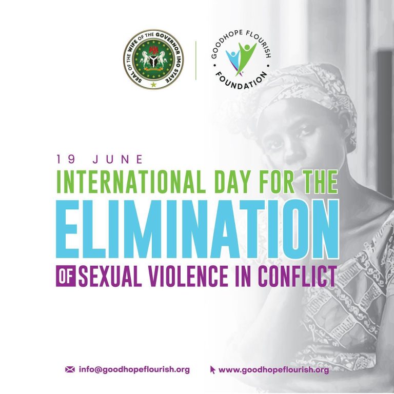 International Day for the Elimination of Sexual Violence in Conflict 2023