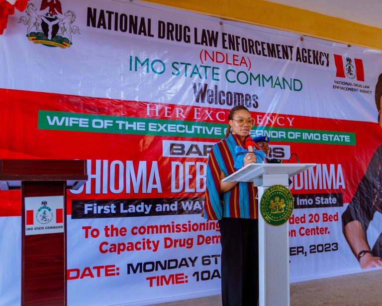 Commissioning of the Drug Demand Reduction Center at the NDLEA Imo State Command