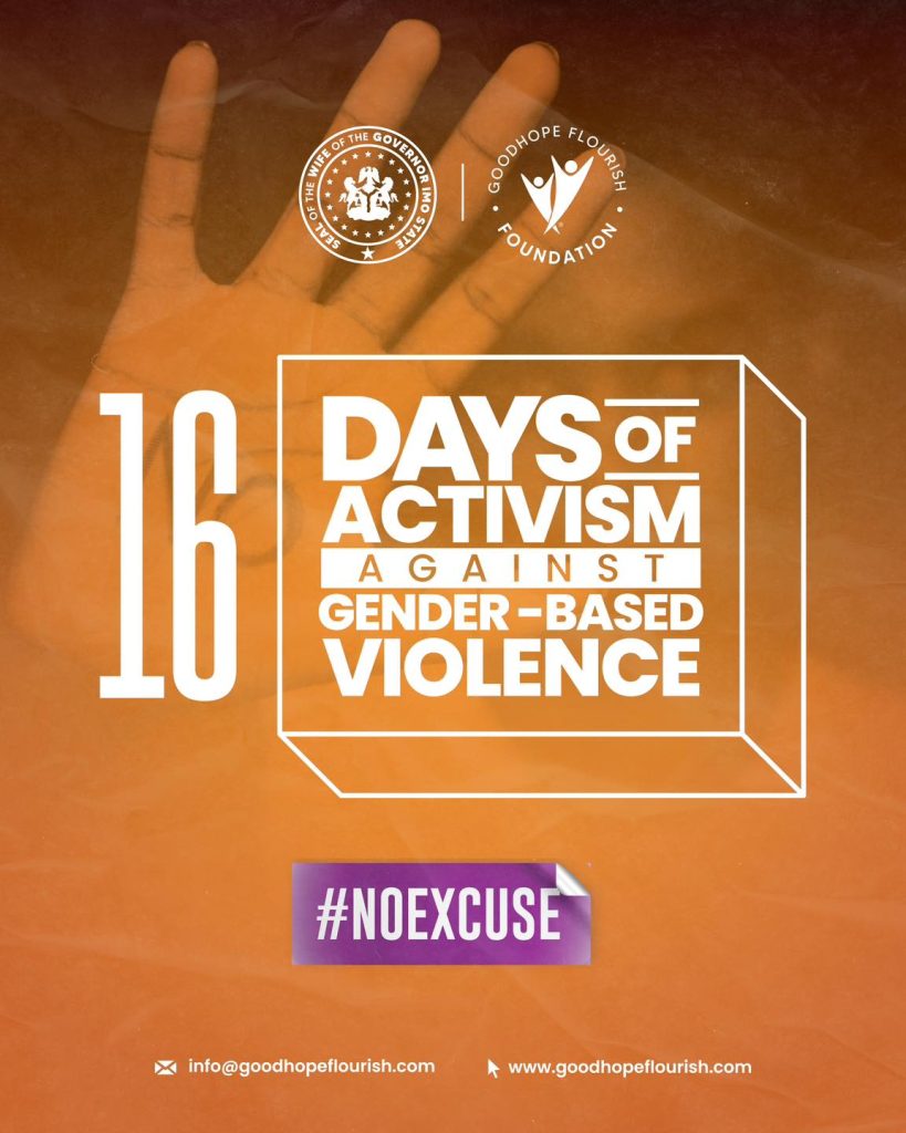 16 Days of Activism Against Gender Based Violence