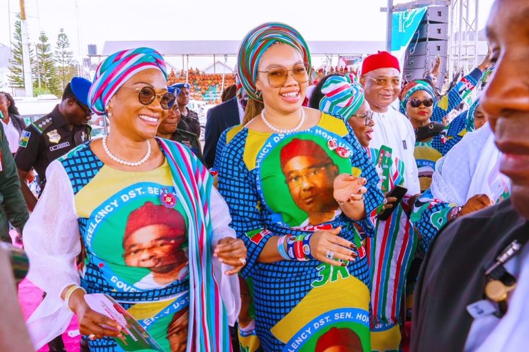 Women Rally with First Lady of Nigeria