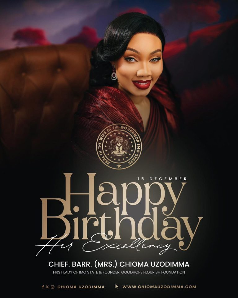 Birthday Celebration Her Excellency, Chief. Barr. (Mrs) Chioma Uzodimma, First Lady of Imo State