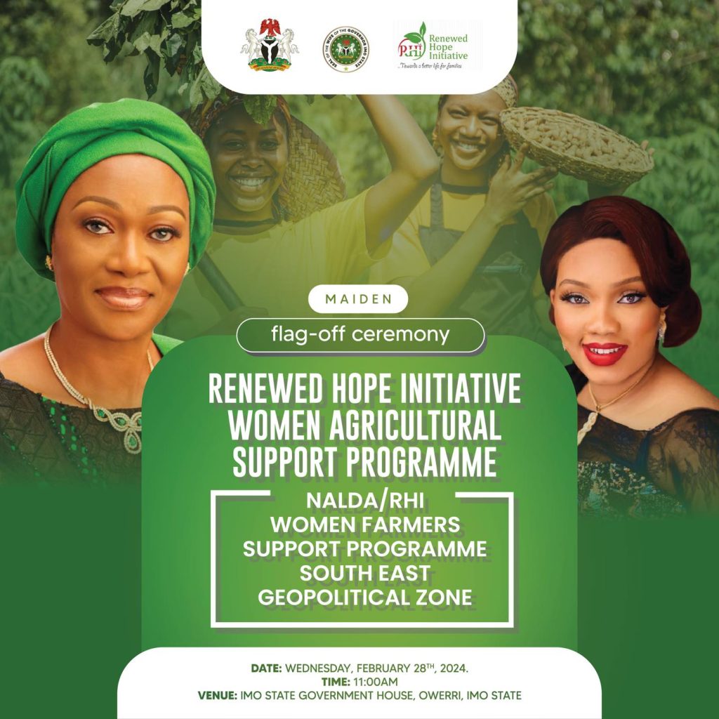 Renewed Hope Initiative Women Agricultural Support Program